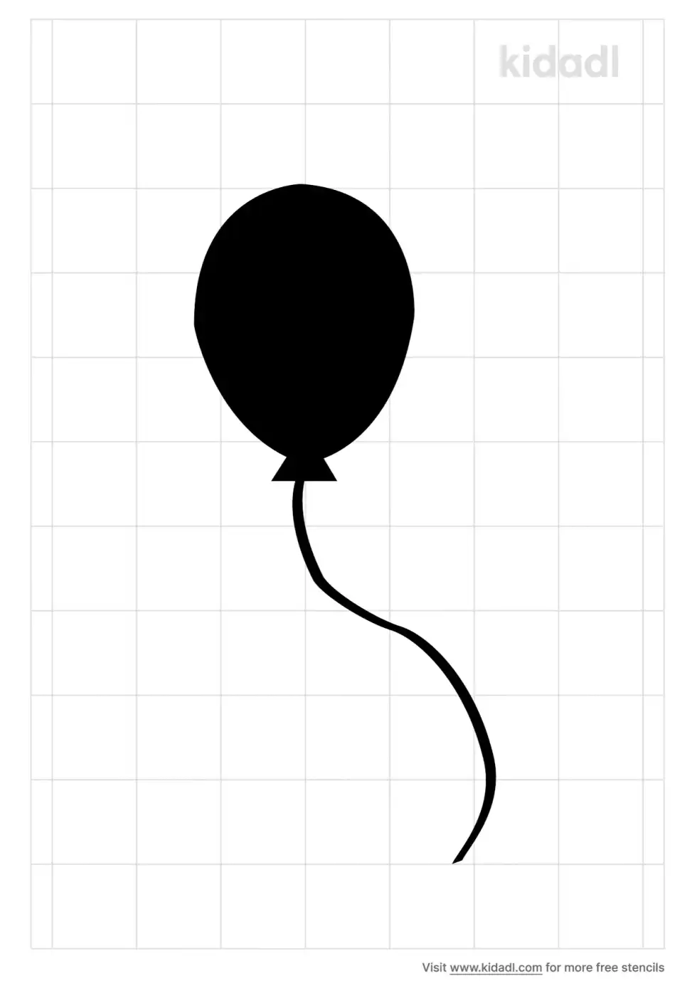 Balloon Stencil