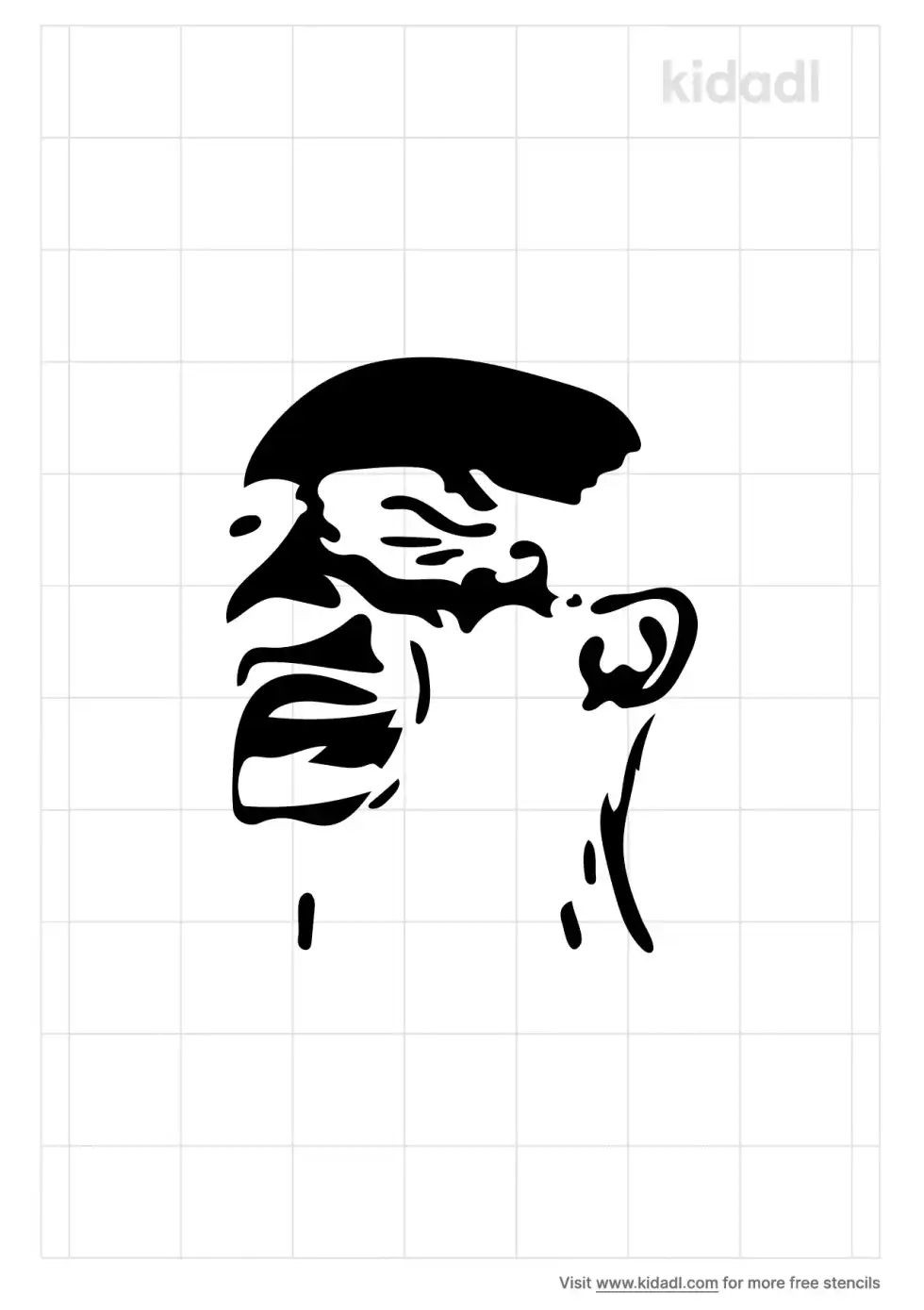 Ian Wright Stencil