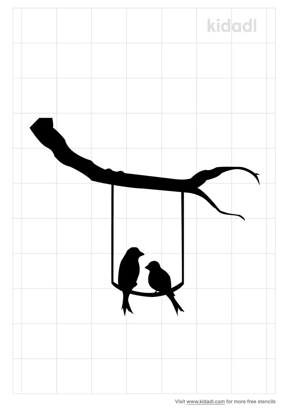 Birds On A Swing