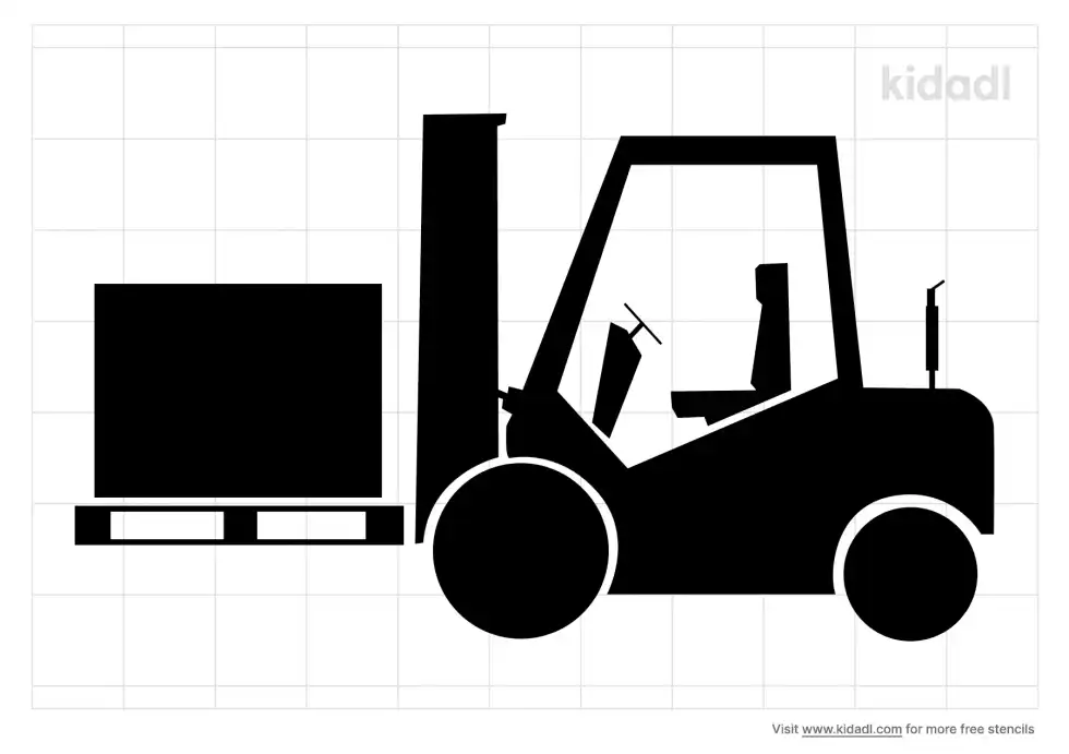 Forklift Stencil