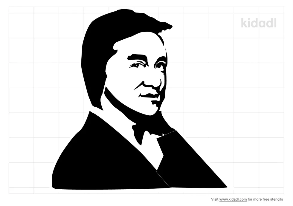 Jackie Chan Stencil