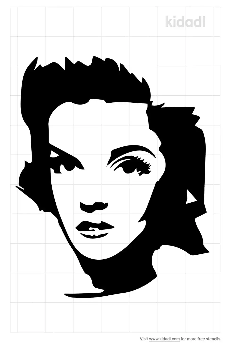 Judy Garland Stencil