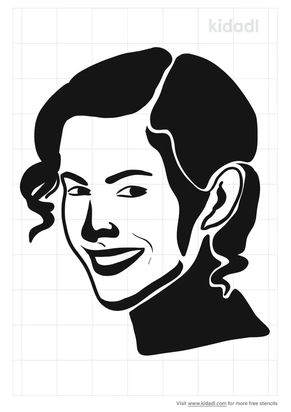 Brittany Murphy Stencil
