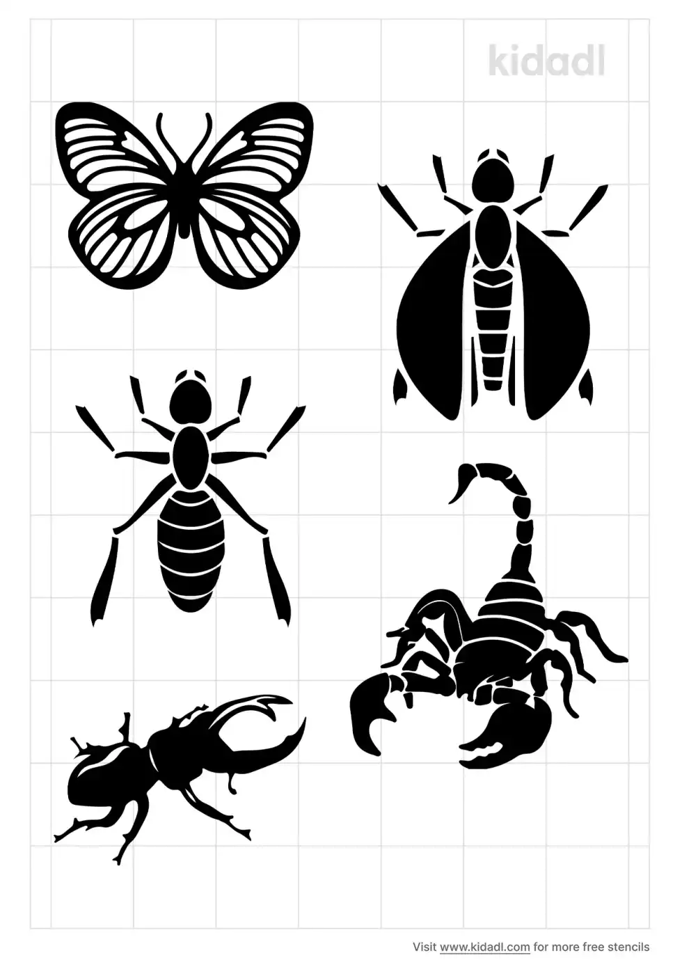 Insect Stencil
