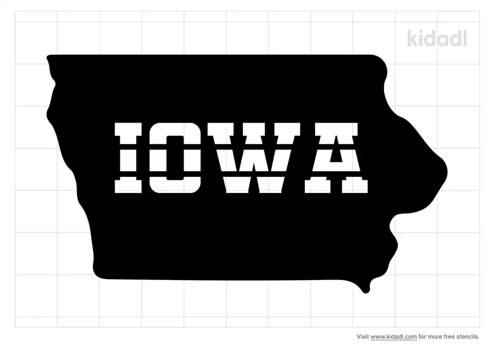 Iowa Stencil