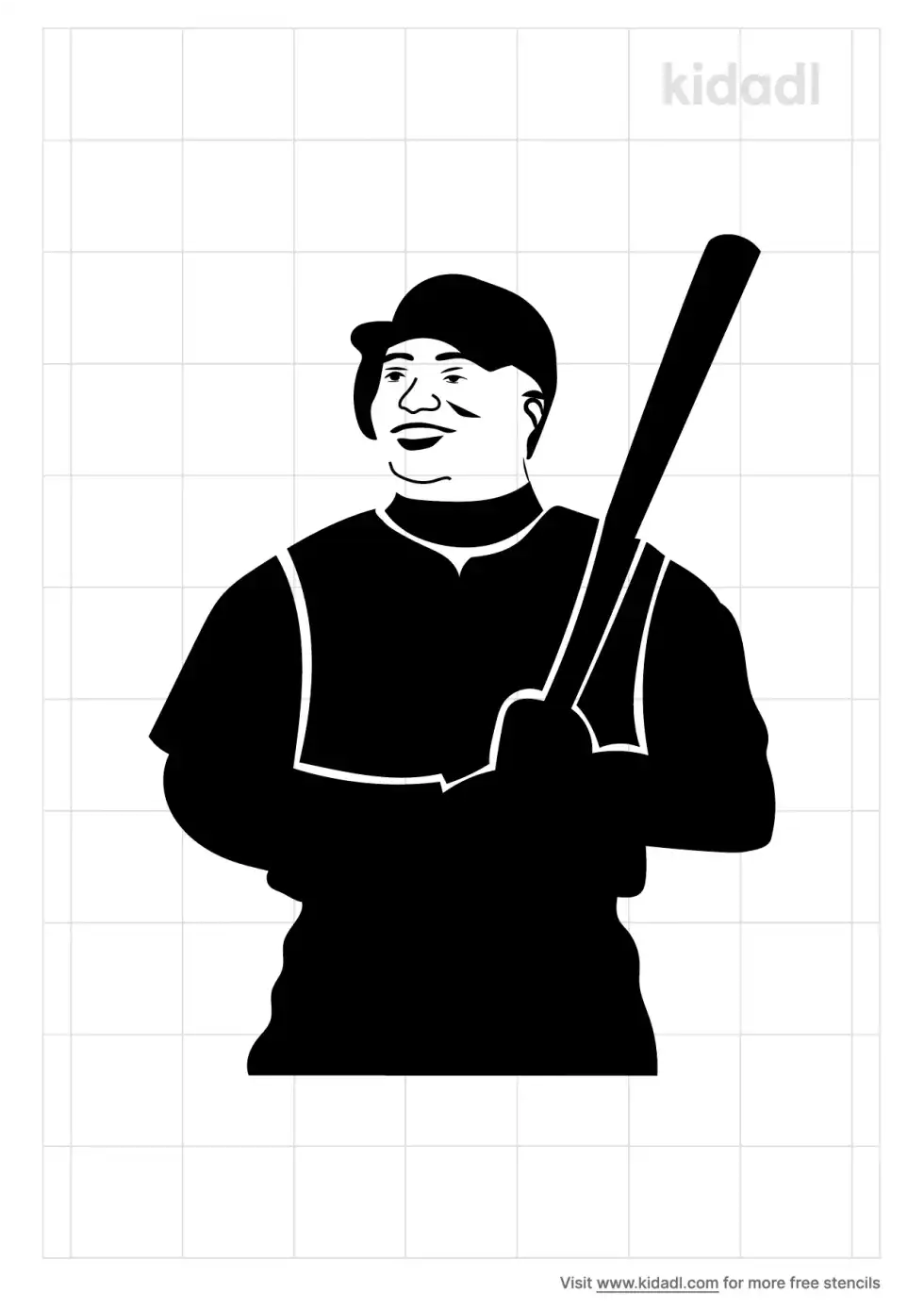 Barry Bond Stencil