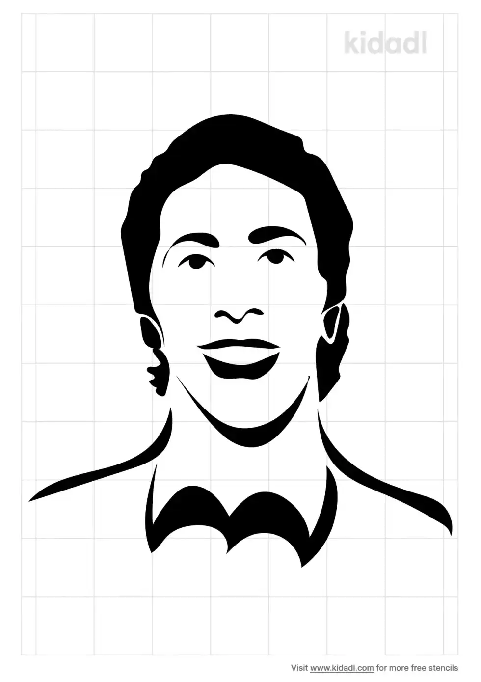 Joel Osteen Stencil