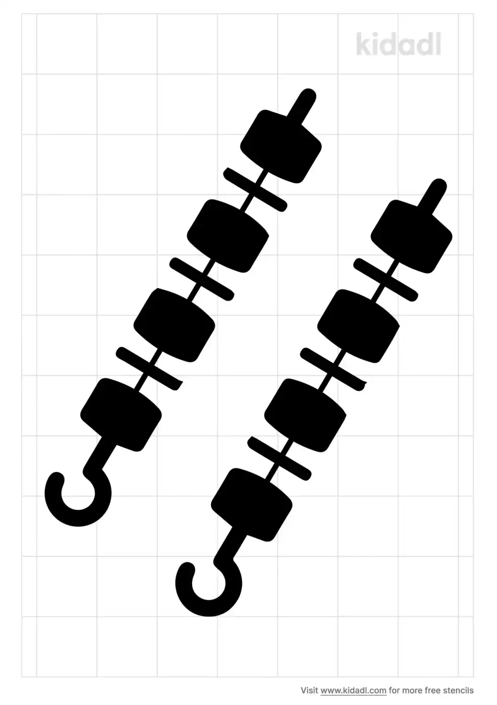 Kababs Stencil