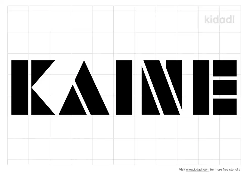 Kaine Stencil
