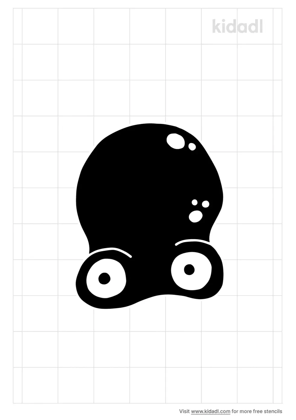 Octpus Head Stencil
