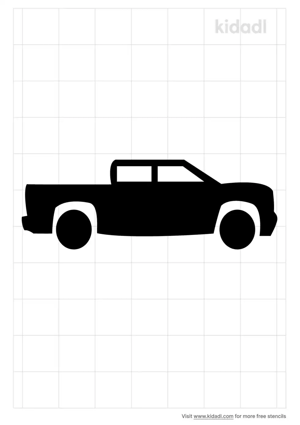 Baja Truck Stencil
