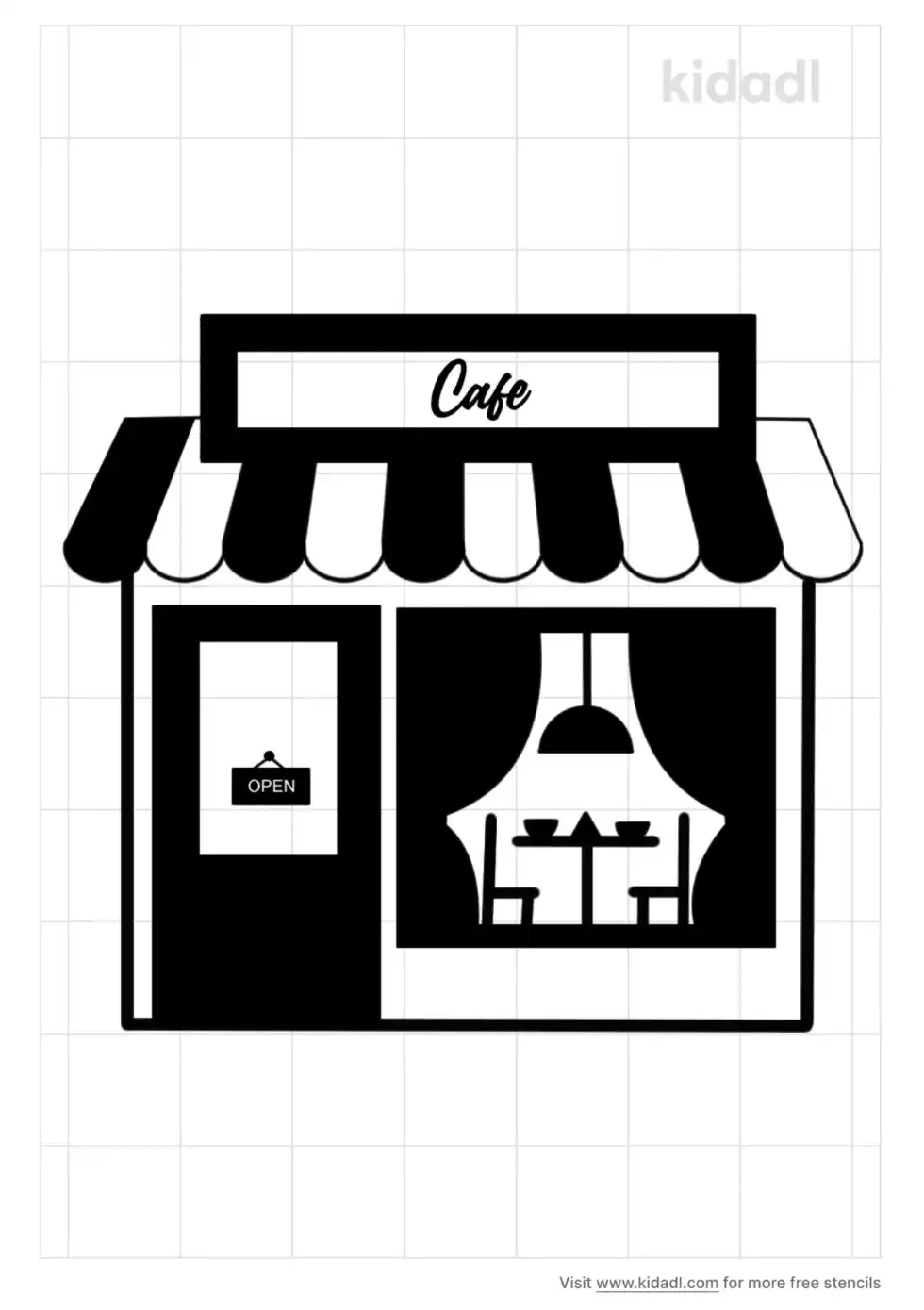 Cafe Stencil
