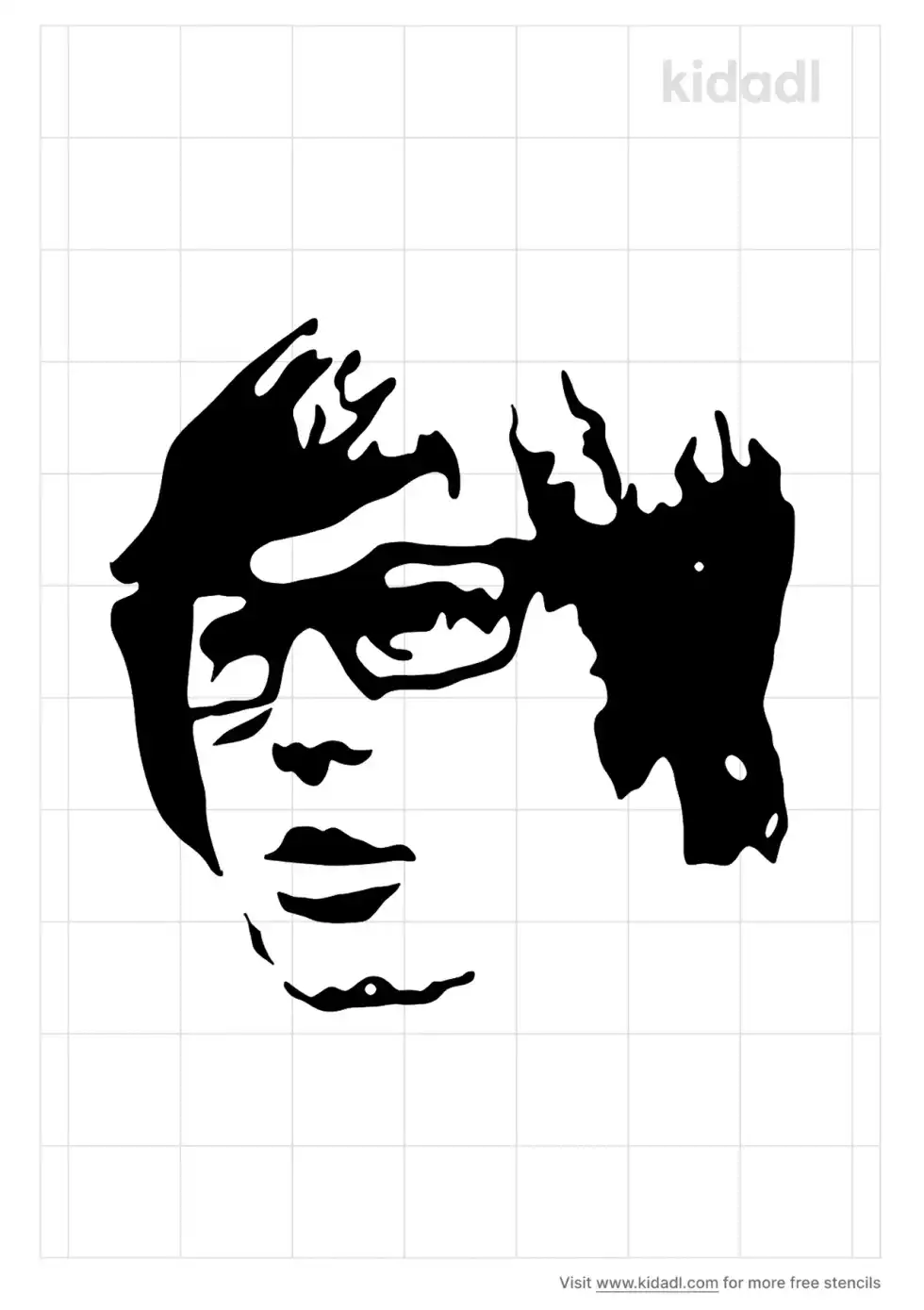 Brian Wilson Stencil