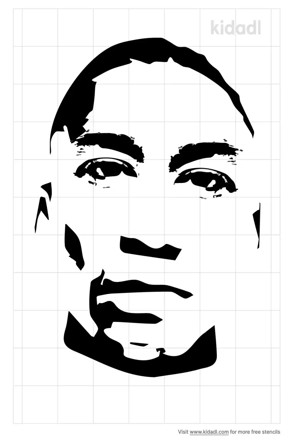 Lupe Fiasco Stencil