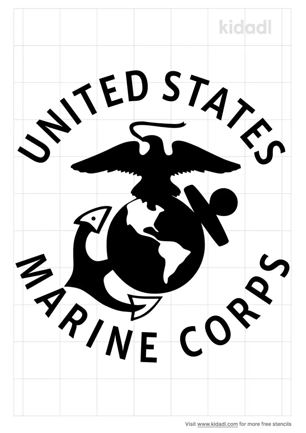 Marine Corps Stencil