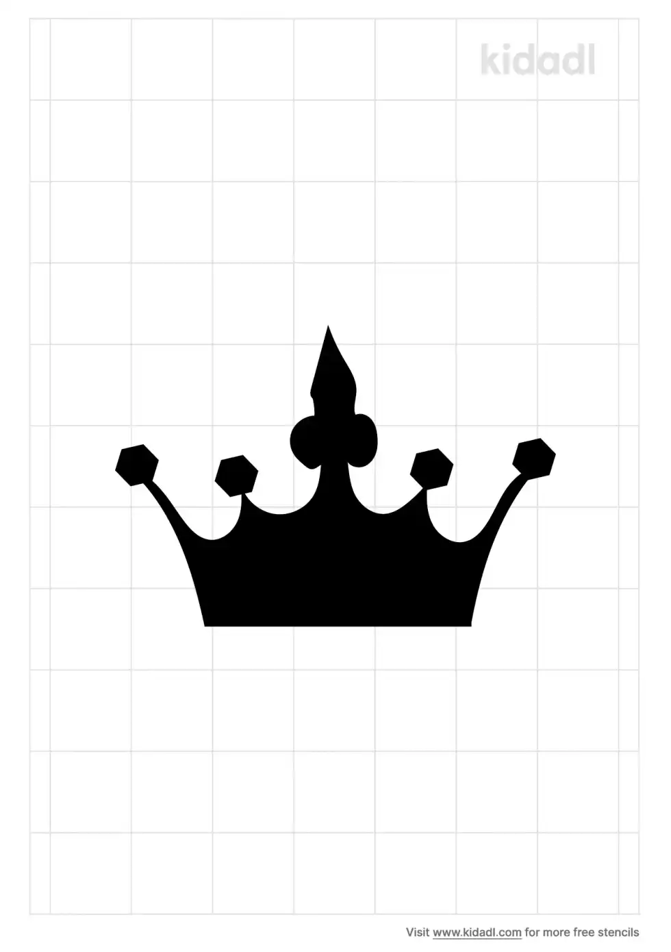 Crown Stencil