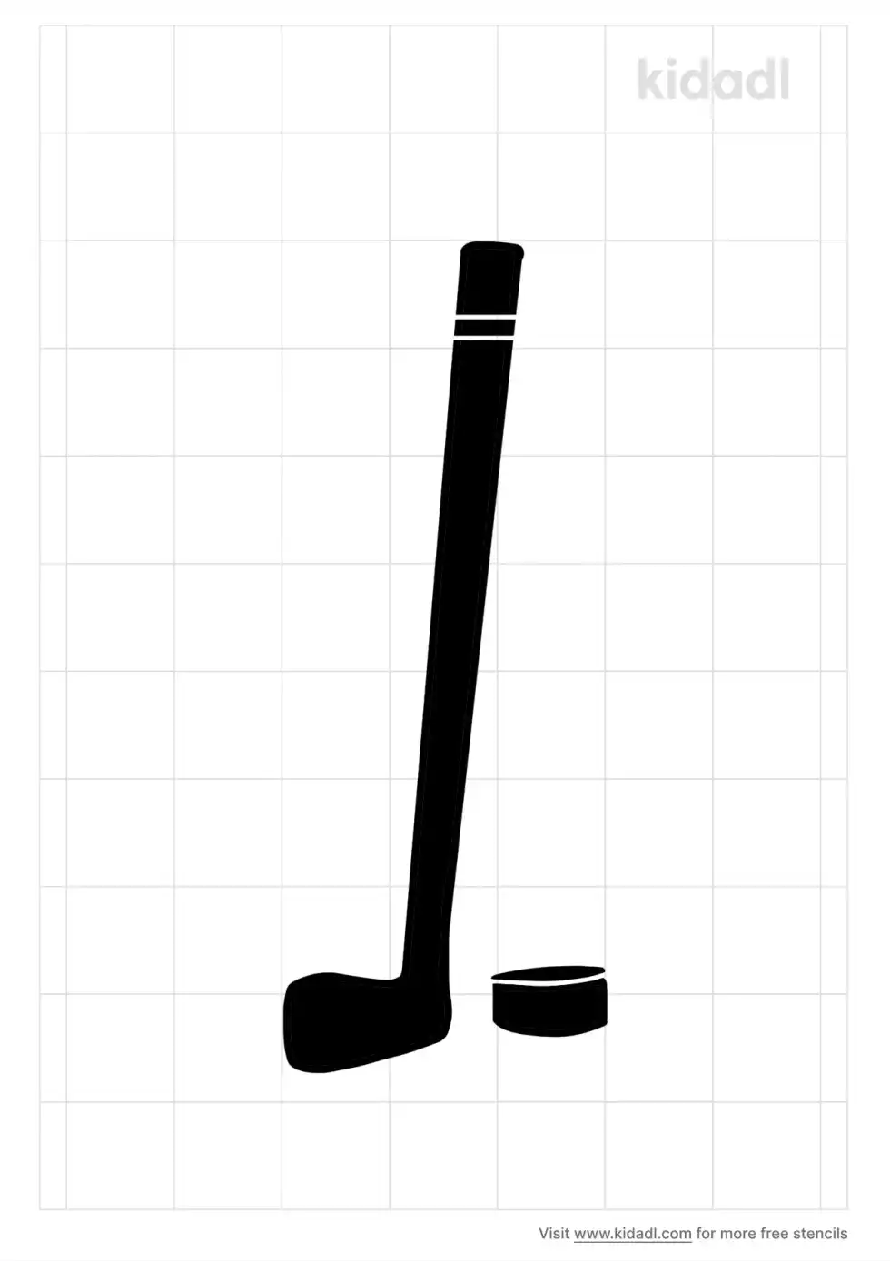 Hockey Stencil