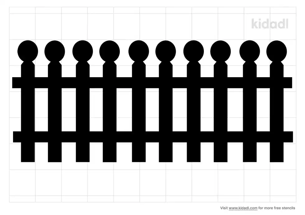Fence Stencil