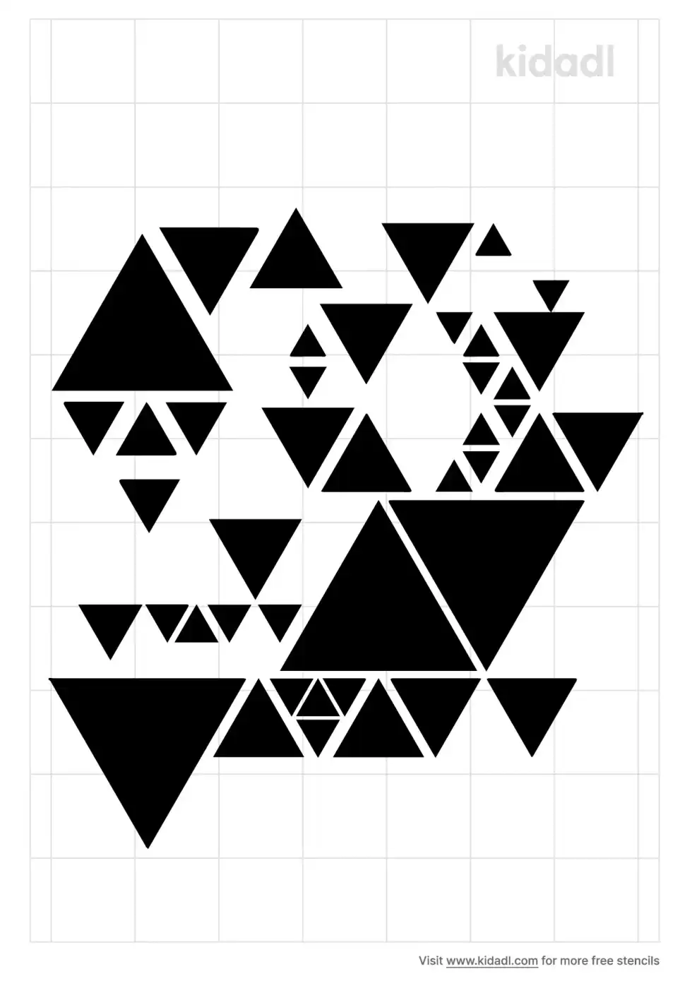 Multi Size Triangle Stencil