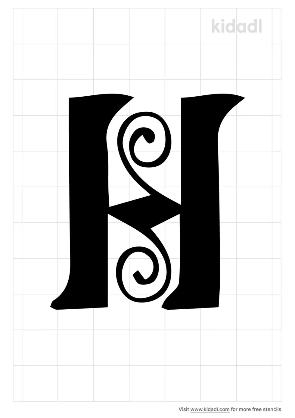 Celtic Letter H