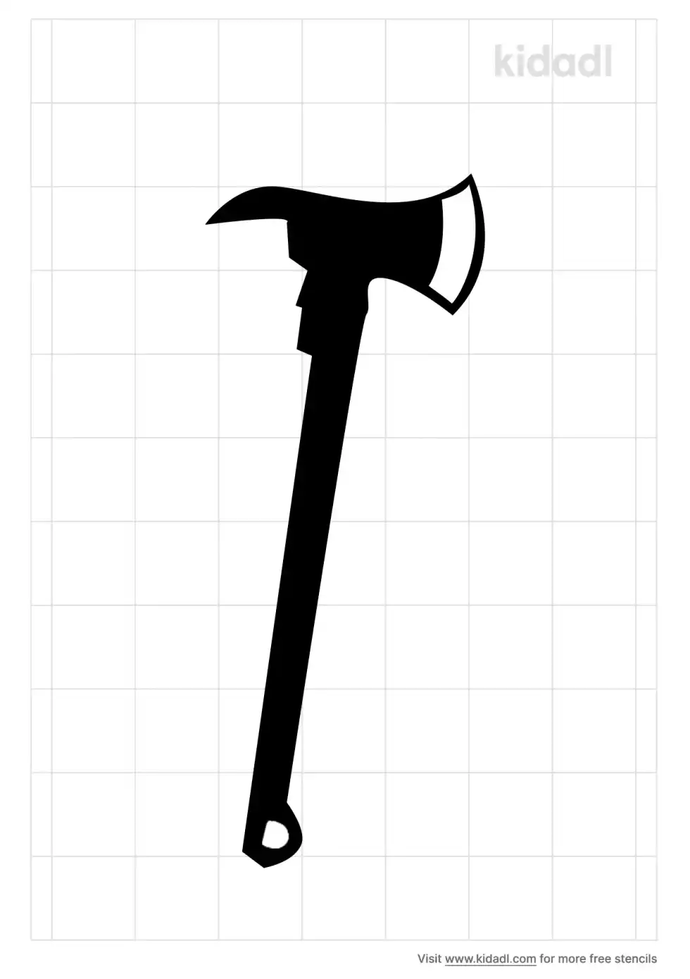 Axe Stencil