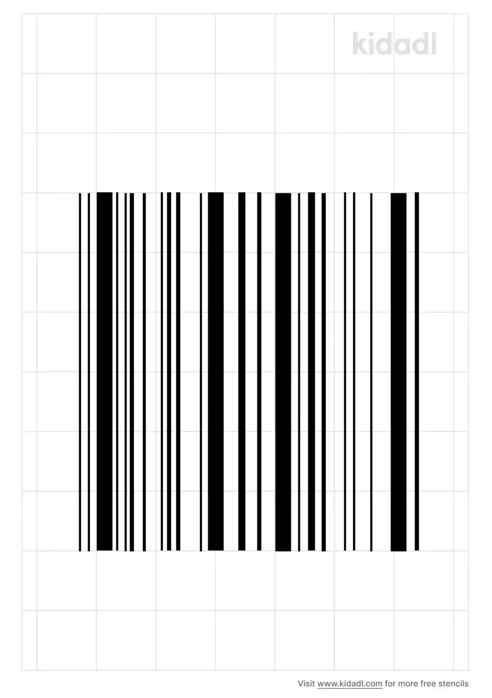 Bar Code Stencil