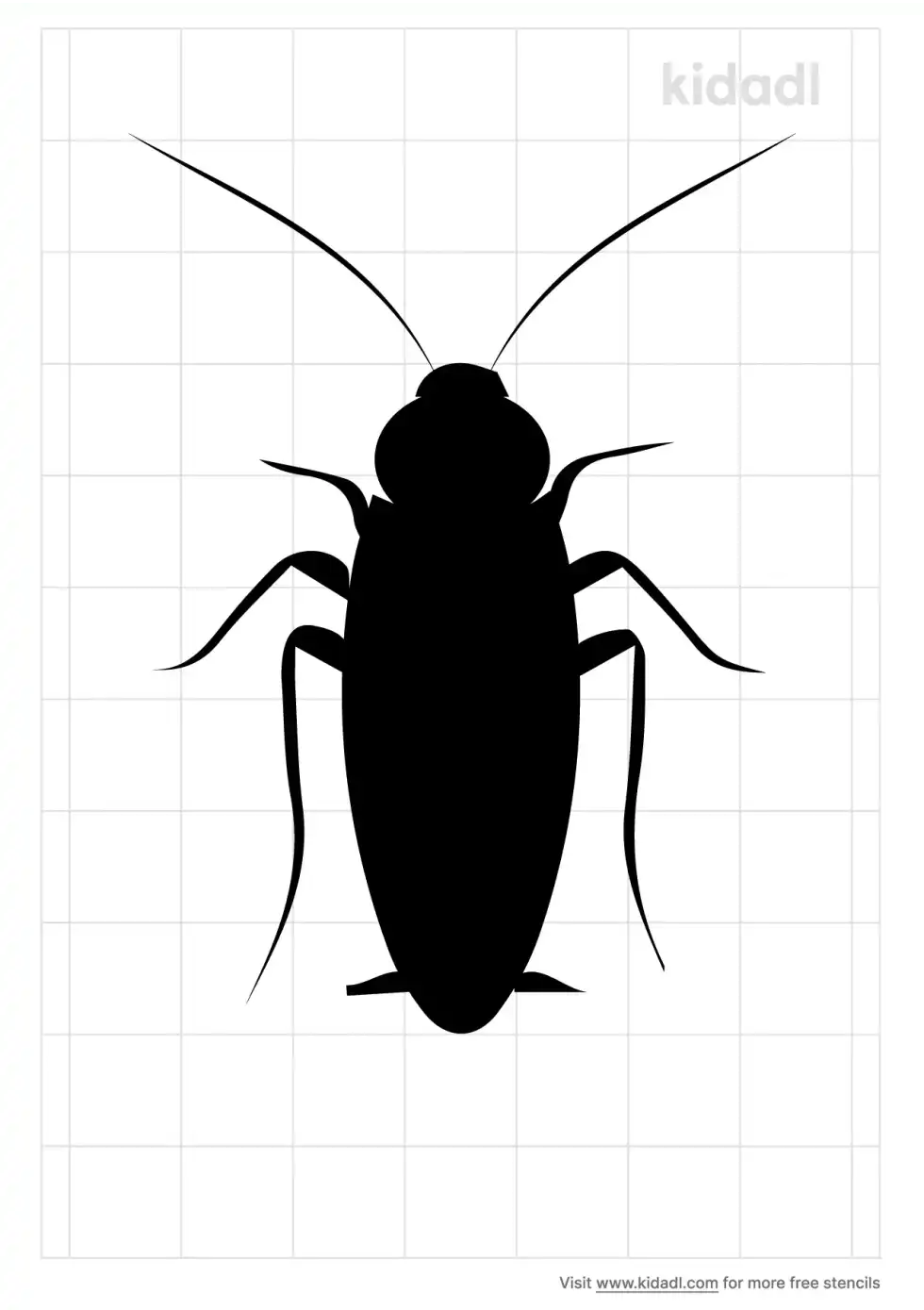 Cockroach Stencil