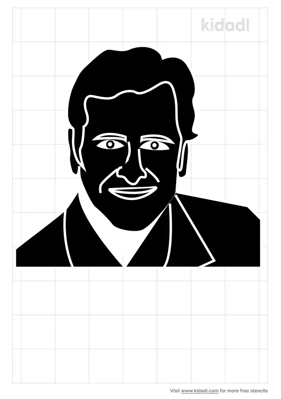 Bruce Campbell Stencil