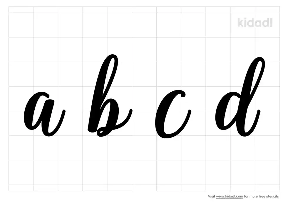 Calligraphy Stencil