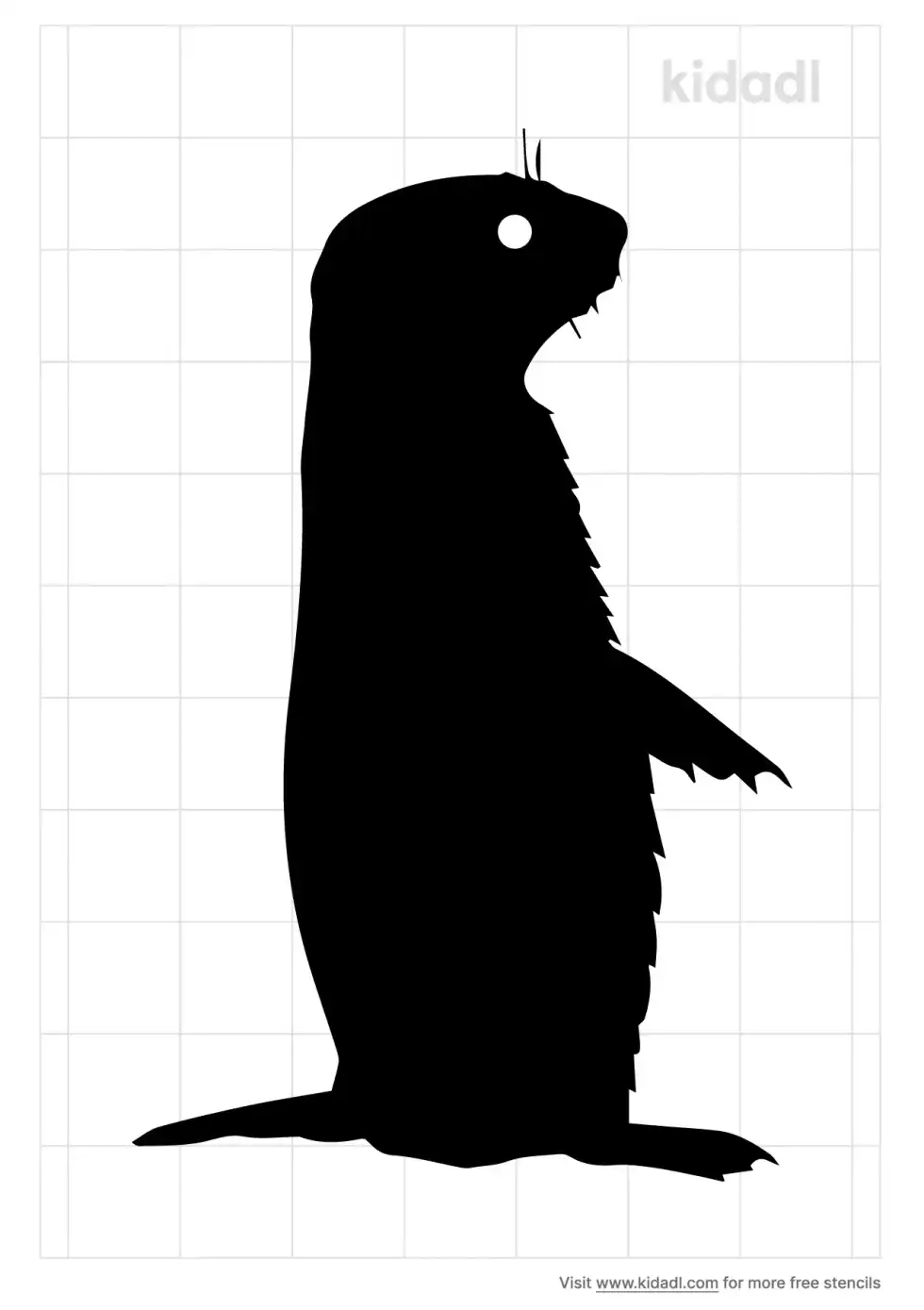 Prairie Dog Stencil