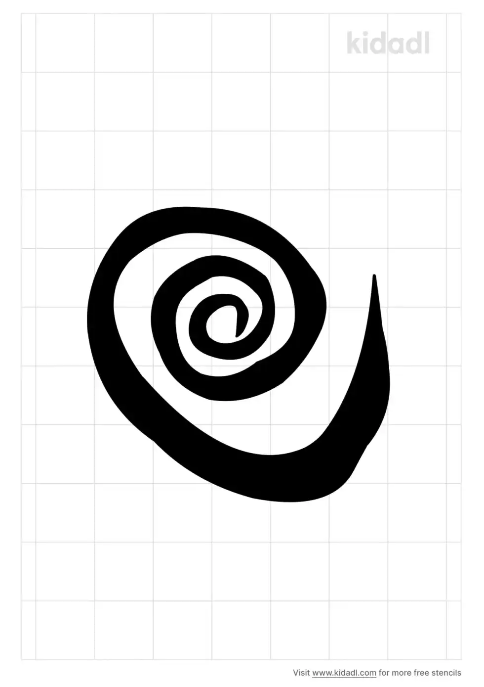 Black Hole Stencil