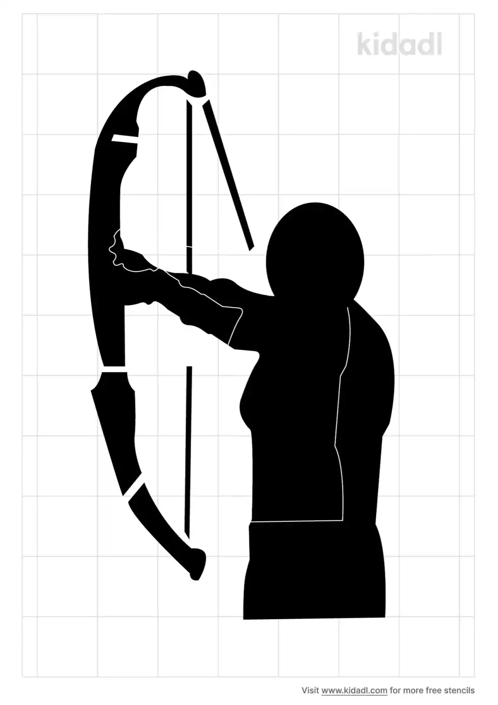 Archery Stencil