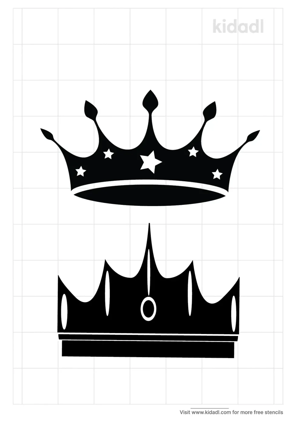 King And Queen Crowns