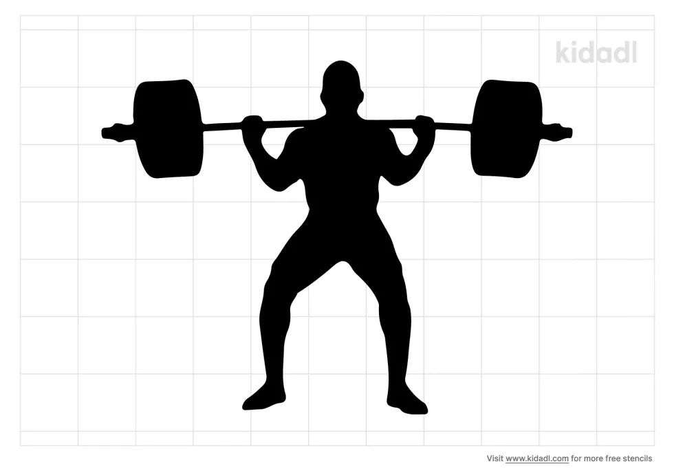 Lifting Weight Stencil
