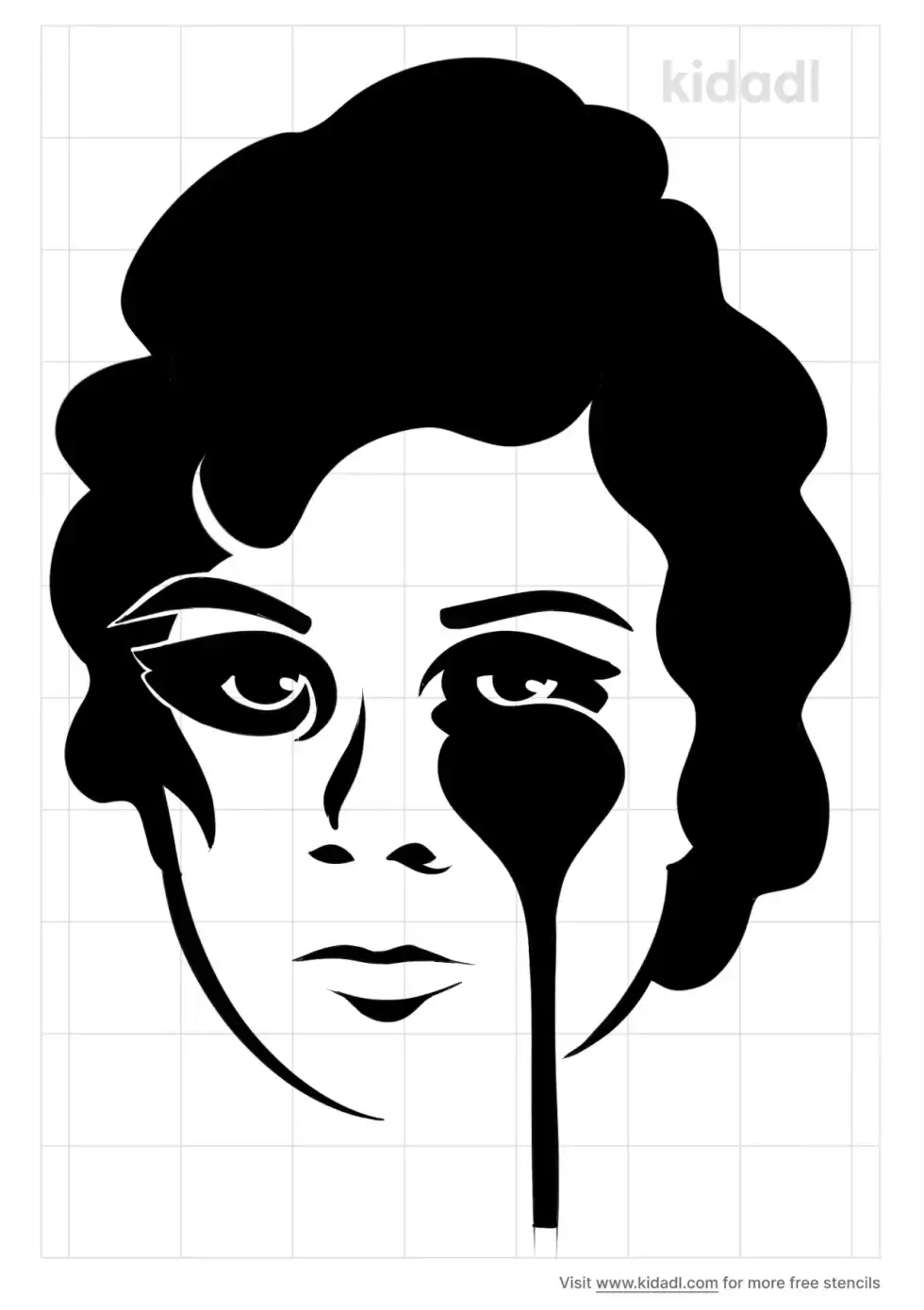 Pure Evil Stencil
