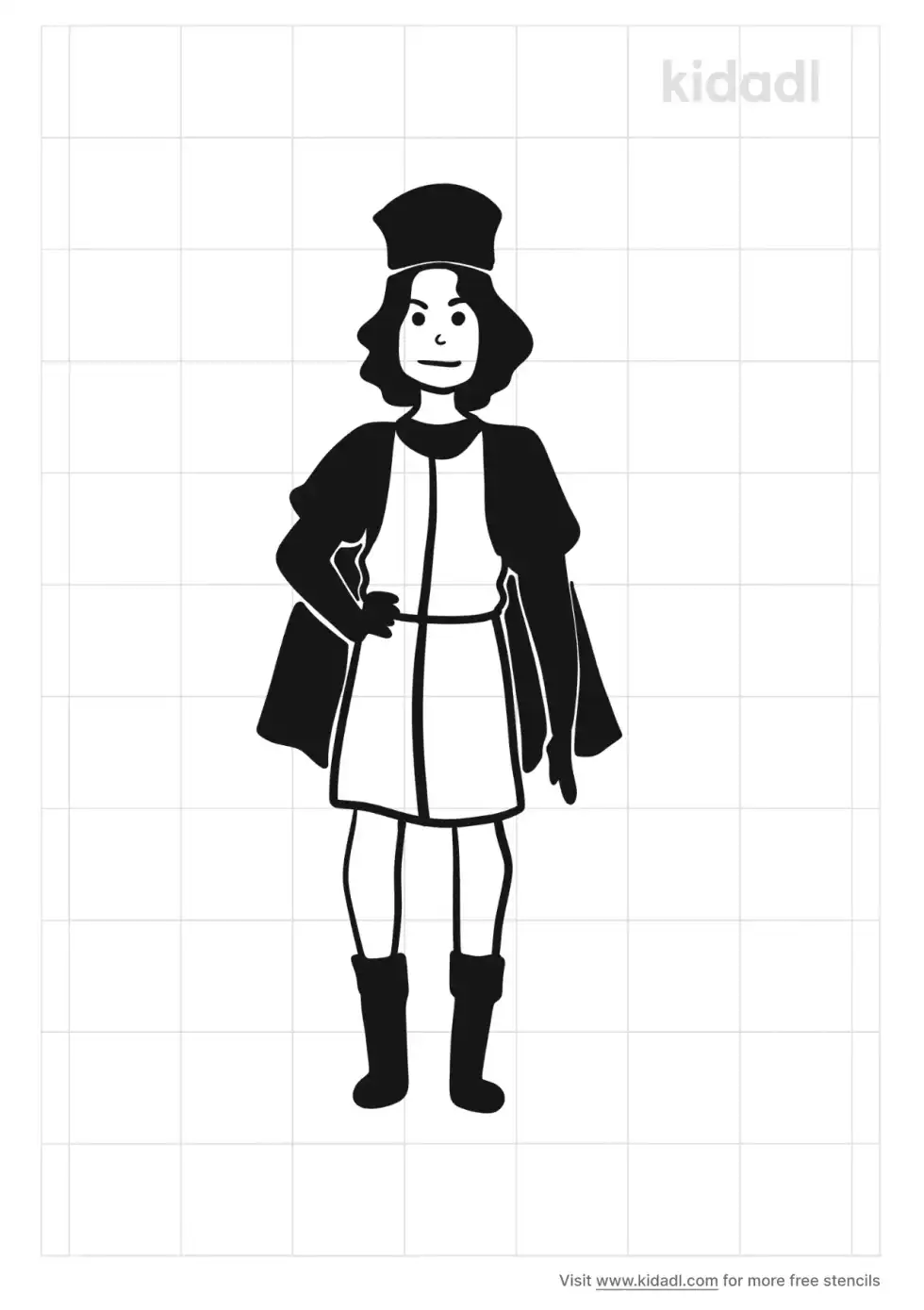 Renaissance Man Stencil