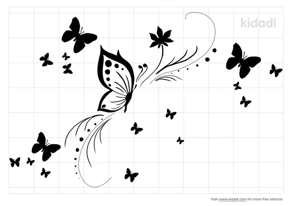 Baby Nursery Stencil