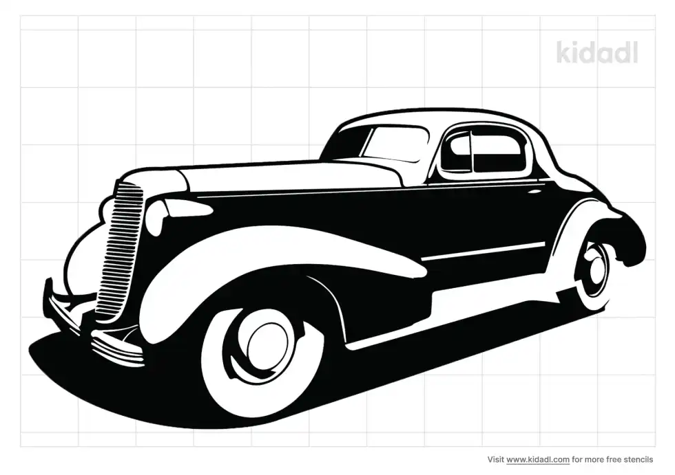 1900s Car Stencil