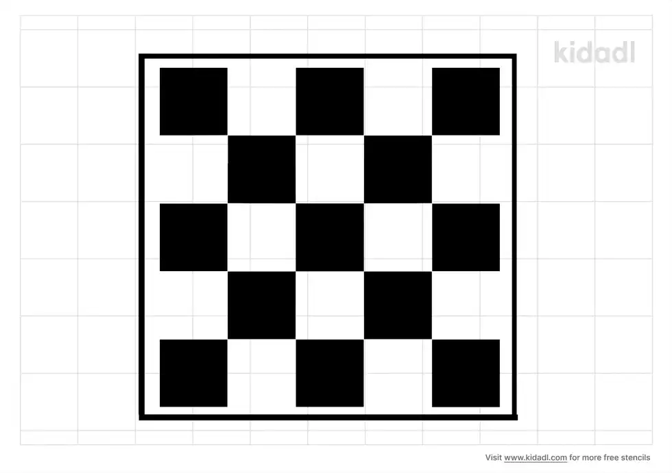 Checkerboard Stencil