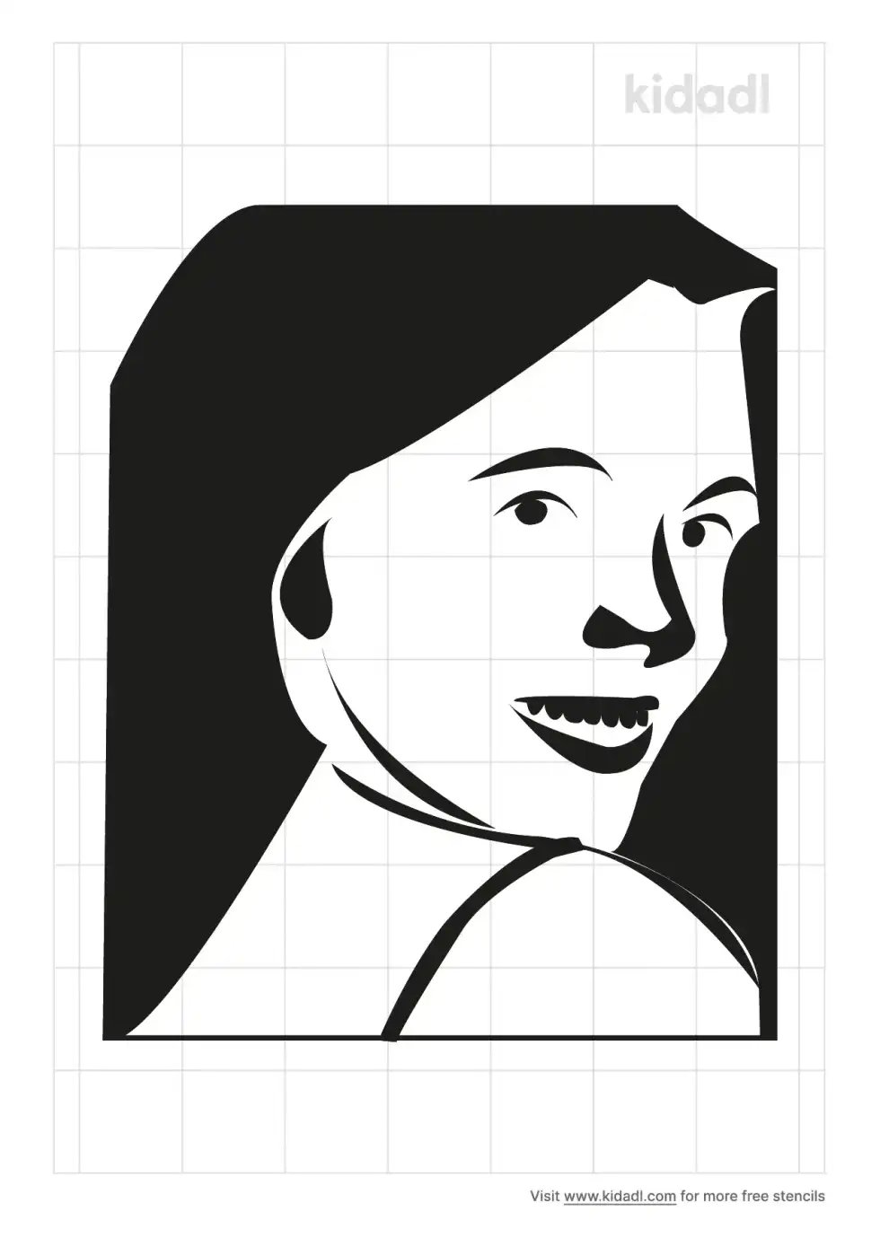 Britney Spears Stencil