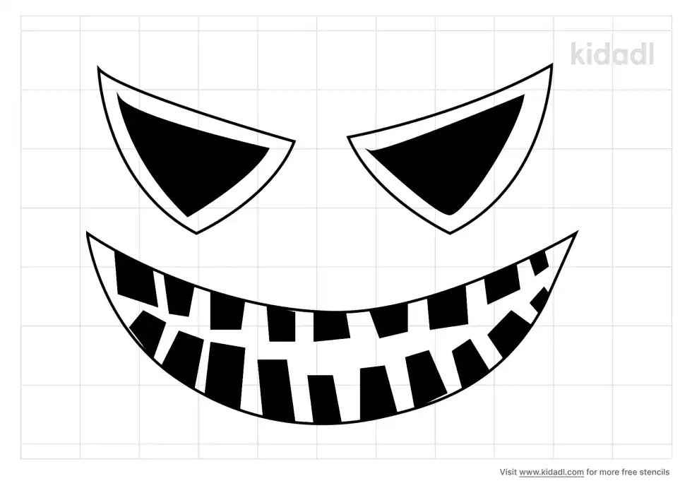Buck Tooth Stencil