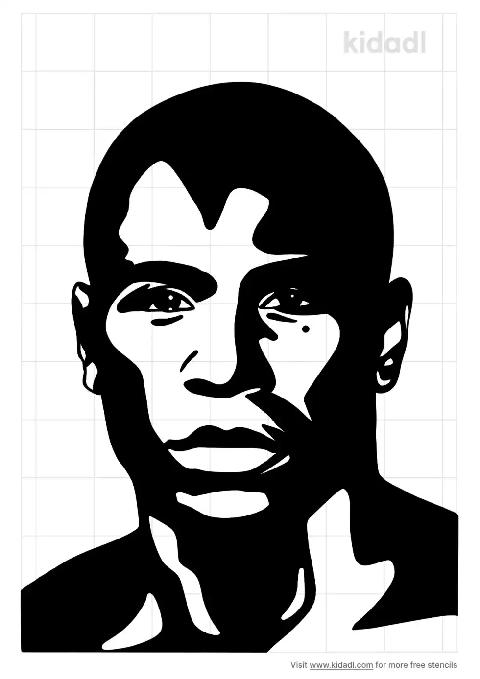 Mayweather Stencil