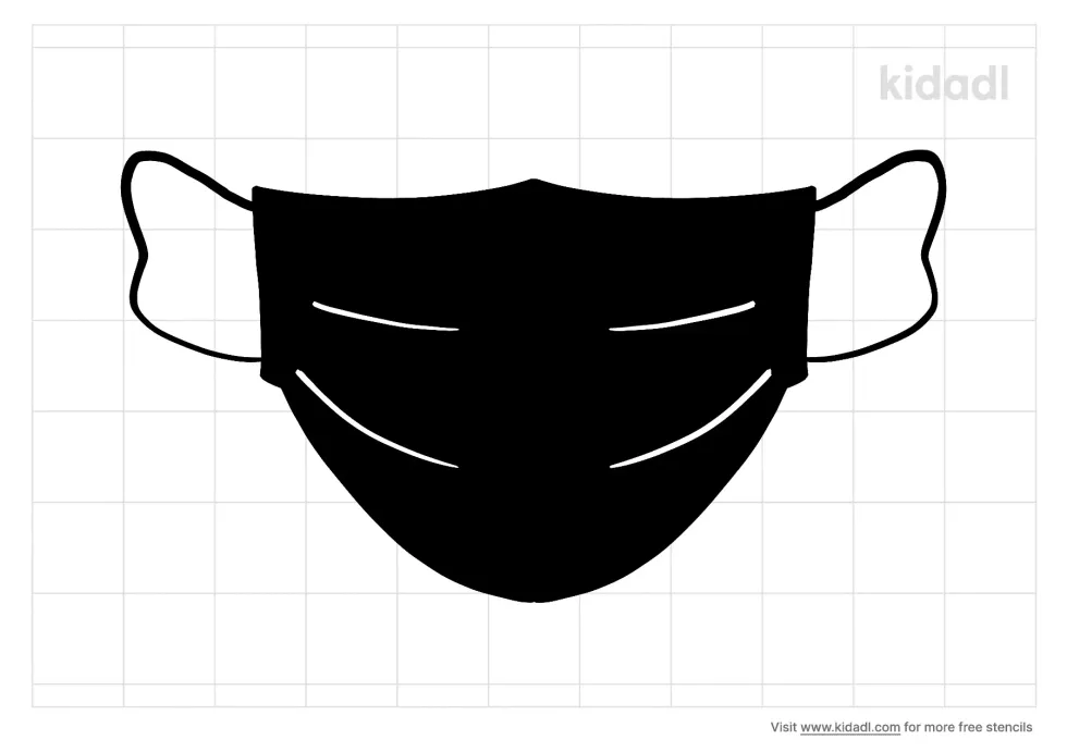 Medical Mask Stencil