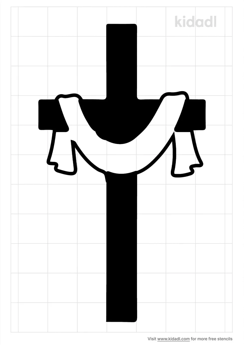 Cross Shroud Stencil