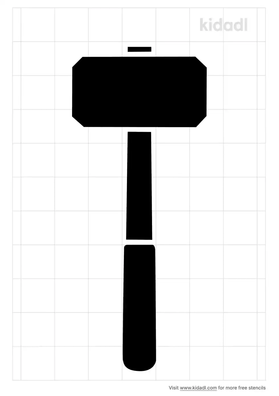 Mallets Stencil