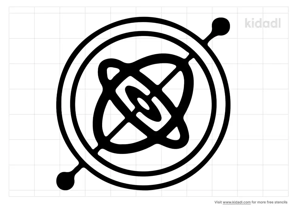 Gyroscope Stencil