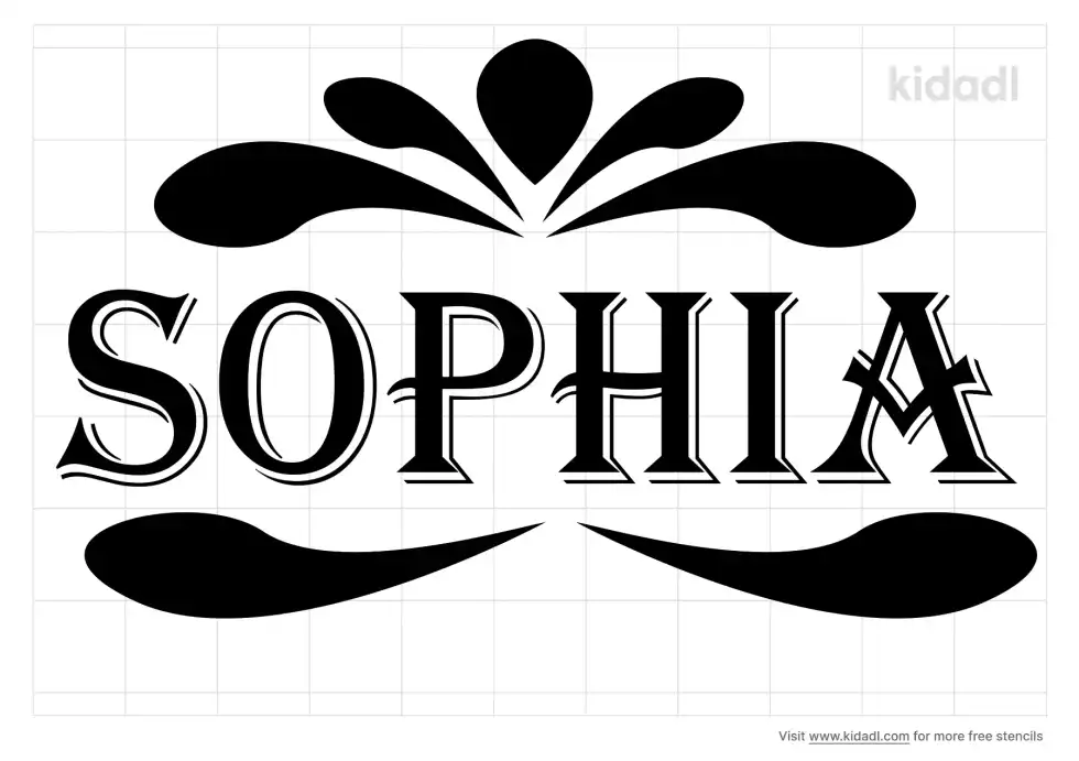 Sophia Stencil