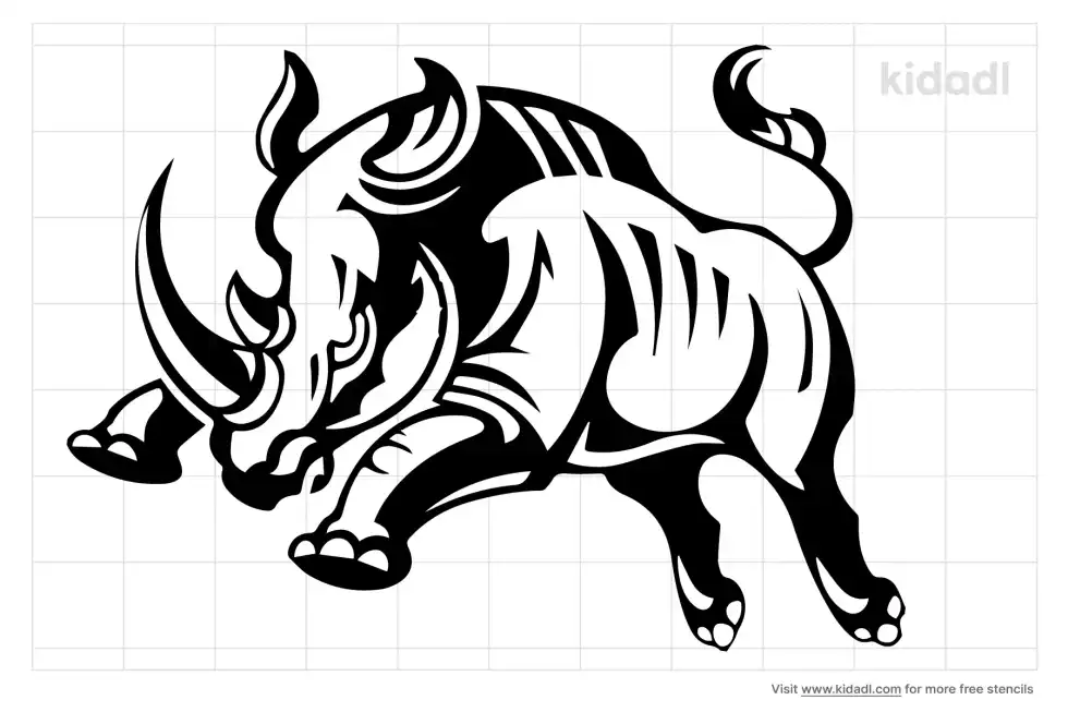 Rhino Stencil