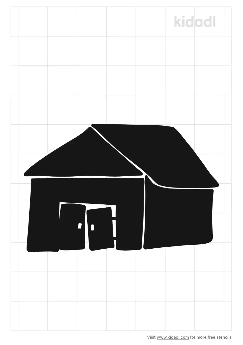 Old Barn Stencil