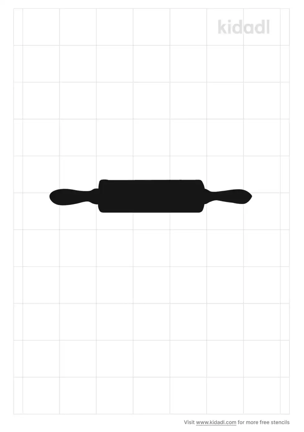 Rolling Pin Stencil
